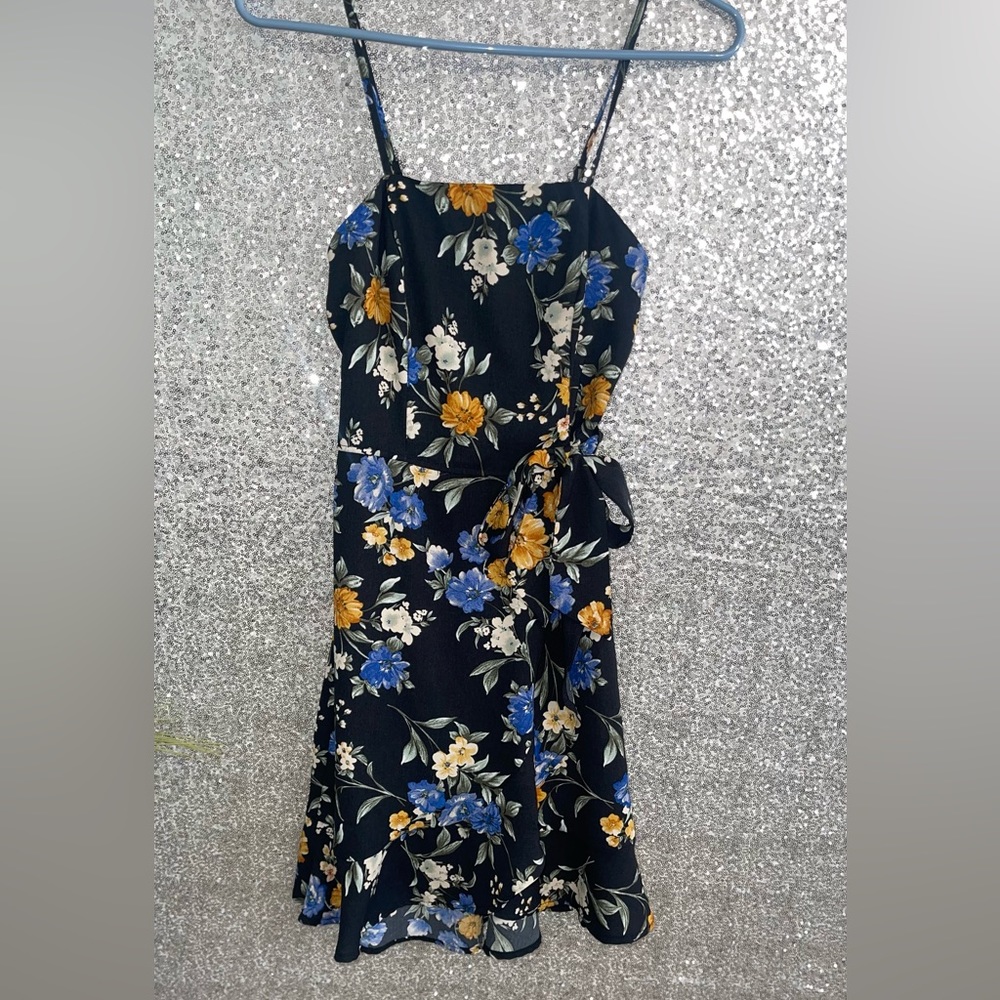 Floral print dress